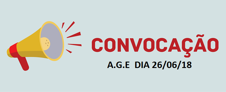 SINPEF/PE CONVOCA PARA ASSEMBLÉIA GERAL EXTRAORDINÁRIA – A.G.E  DIA 26/06/18