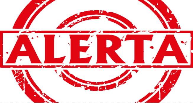 ALERTA DE GOLPE
