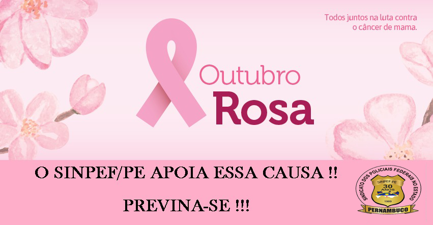 OUTUBRO ROSA - cancer mama