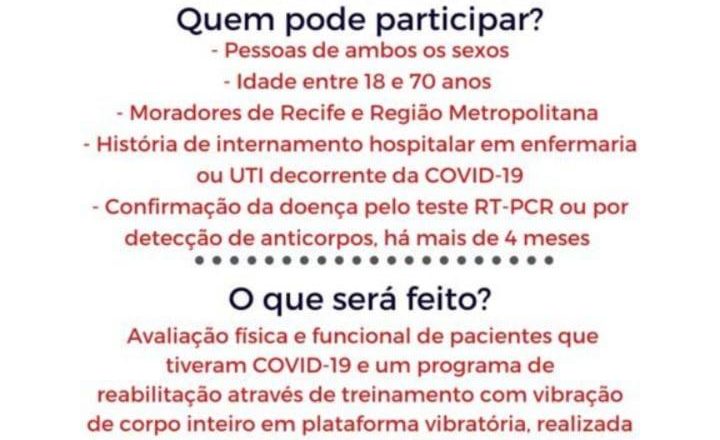 COMUNICADO SINPEF/PE – Departamento de Fisioterapia UFPE (Recife)