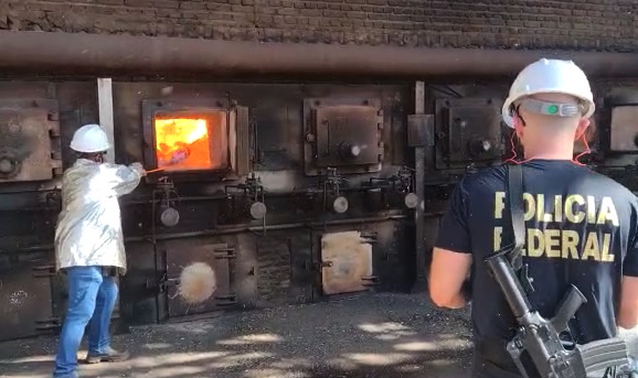 PF incinera 350kg de drogas e outras substâncias ilícitas em Pitangueiras/SP