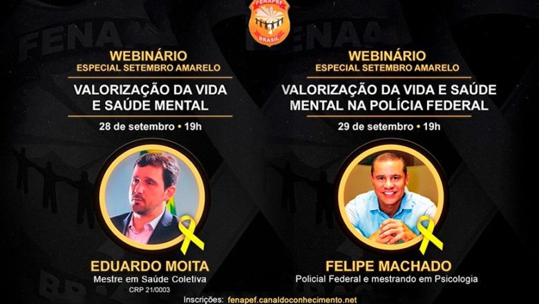 Série de palestras discute suicídio entre policiais federais