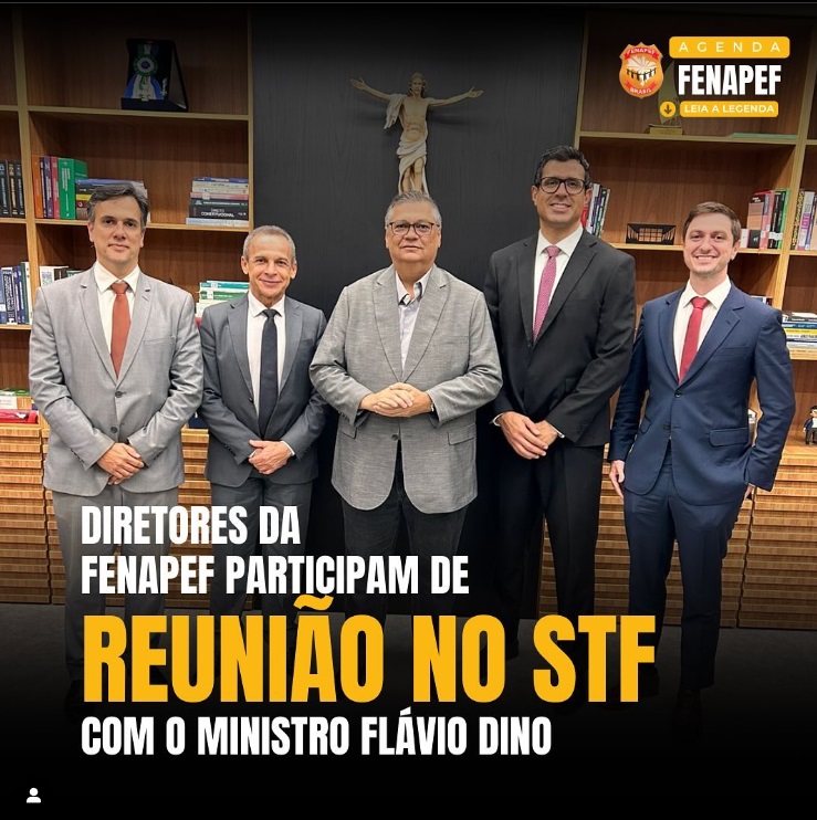 REUNIÃO DA FENAPEF COM FLÁVIO DINO