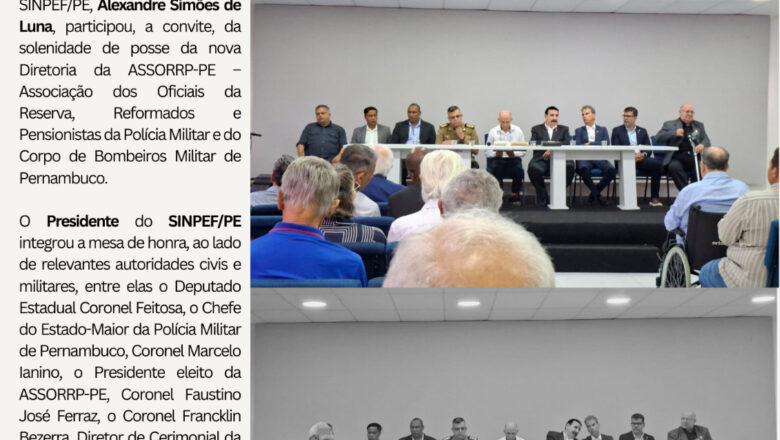 NOVA DIRETORIA DA ASSORRP-PE