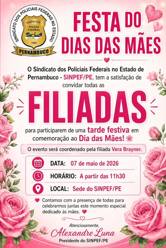 FESTA DO DIA DAS MÃES – 07/05/2026